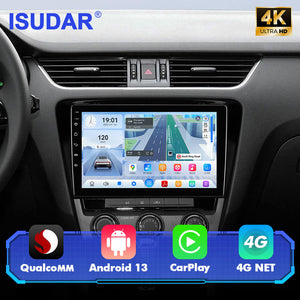 Q74 Qualcomm Android 13 For Skoda Octavia 3 A7 2014- 10" screen Car Radio