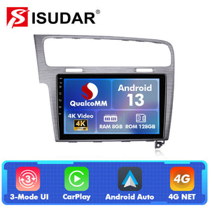 Q74 Qualcomm Android 13 For VW Golf 7 2013-2019 Left Driving 10" Car Radio - ISUDAR Official Shop