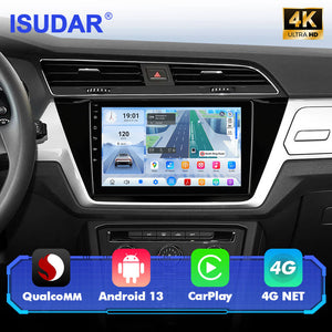 Q74 Qualcomm Android 13 For VW Touran 2016-2018 10" screen Car Radio - ISUDAR Official Shop