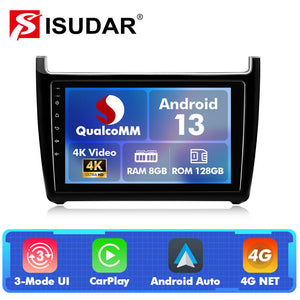 Q74 Qualcomm Android 13 For VW/Volkswagen/POLO Sedan 2009-2017 9" Car Radio - ISUDAR Official Shop