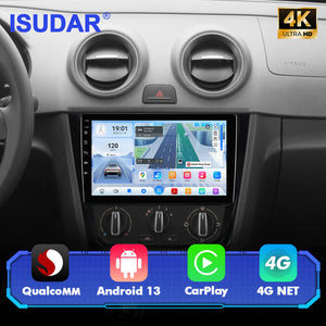 Q74 Qualcomm Android 13 For Volkswagen Gol Saveiroar 9" Car Radio - ISUDAR Official Shop