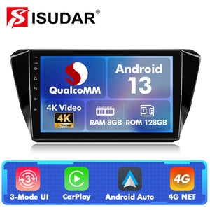 Q74 Qualcomm Android 13 For Volkswagen Skoda Superb 3 2016- 10" Car Radio - ISUDAR Official Shop