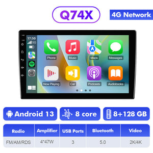 Q74 Qualcomm Android 13 For Volkswagen Skoda Superb 3 2016- 10" Car Radio