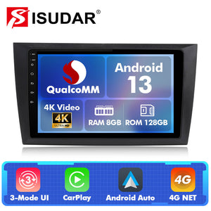 Q74 Qualcomm Android 13 For Volkswagen VW Golf 6 2008-2016 9" Car Radio - ISUDAR Official Shop