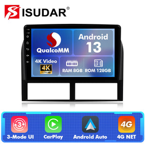 Q74X Qualcomm Android 13 Cat Stereo 9" For Jeep Cherokee Patriot 2007-2009 - ISUDAR Official Shop