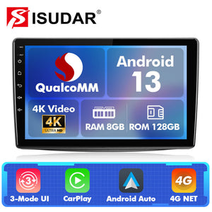 Q74X Qualcomm Android 13 Cat Stereo 9" For Alfa Romeo Mito 2008- - ISUDAR Official Shop