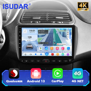 Q74X Qualcomm Android 13 Cat Stereo 9" For Grande punto evo/ Fiat Linea/2012-2018 - ISUDAR Official Shop