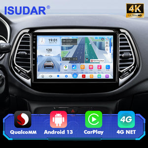 Q74X Qualcomm Android 13 Cat Stereo 10" For Jeep Compass 2 MP 2016-2019 - ISUDAR Official Shop