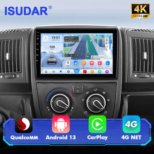 Q74X Qualcomm Android 13 Cat Stereo 9" For Fiat Ducato 2006-2022 - ISUDAR Official Shop