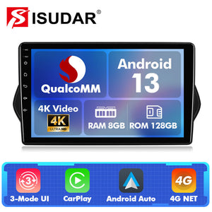 Q74X Qualcomm Android 13 Cat Stereo 9" For Fiat Egea Tipo 2015-2018 - ISUDAR Official Shop