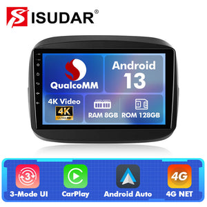 Q74X Qualcomm Android 13 Cat Stereo 9" For Fiat Mobi 2016-2024 - ISUDAR Official Shop