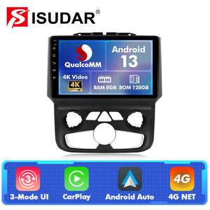 Q74 Qualcomm Android 13 9" Car Radio For Dodge Ram 1500 2500 3500 2013-2018