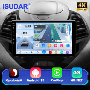 Q74 Qualcomm Android 13 For Ford Figo 2015-2018 With Big Emergency Lights 9" Car Radio - ISUDAR Official Shop