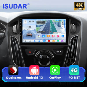 Q74 Qualcomm Android 13 For Ford Focus 2012-2015 9" Car Radio - ISUDAR Official Shop