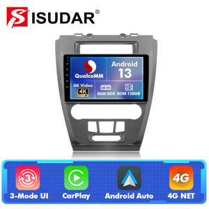 Q74 Qualcomm Android 13 For Ford Fusion Mondeo Mustang 2009-2012 10" Car Radio - ISUDAR Official Shop