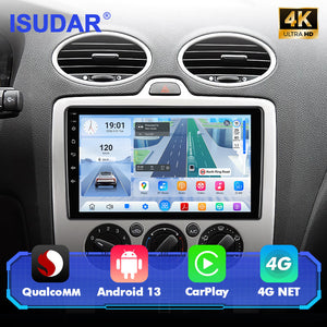 Q74 Qualcomm Android 13 For Ford Mondeo S-max Focus Kuga C MAX Transit Galaxy Fiesta 9" Car Radio