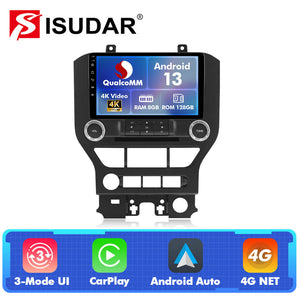 Q74 Qualcomm Android 13 For Ford Mustang 2015-2020 9" Car Radio