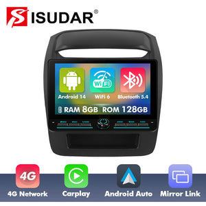 10 inch Android 14 New Design Angle Key 2.0 Touch Screen Car Radio Button Car Stereo For Kia Sorento MK3 2014-2015