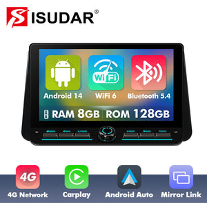 10 inch Android 14 New Design Angle Key 2.0 Touch Screen Car Radio Button Car Stereo For Nissan Kicks Mircra 2016-2020