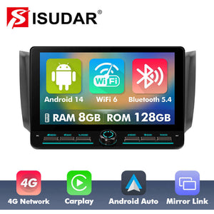 10 inch Android 14 New Design Angle Key 2.0 Touch Screen Car Radio Button Car Stereo For Nissan Sentra B17 2012-2017