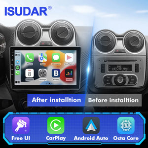 T57 Android 13 2 Din Car Stereo 9" Car Multimedia Player GPS Navigation Wireless CarPlay & Android Auto For Alfa Romeo Mito 2008-