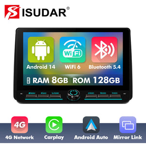 10 inch Android 14 New Design Angle Key 2.0 Touch Screen Car Radio Button Car Stereo For Renault Duster HM 2 2020 - 2021 - ISUDAR Official Shop