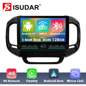10 inch Android 14 New Design Angle Key 2.0 Touch Screen Car Radio Button Car Stereo For Fiat Toro 2017- - ISUDAR Official Shop