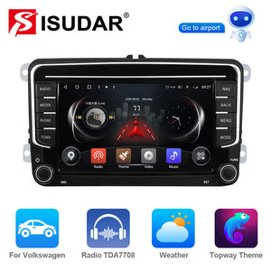 T75/T10C/T10M Android 14 For VW/Volkswagen/POLO/Golf/Skoda/Seat/Leon/PASSAT B6 - 7 inch 1024*600P Car Radio -VW0702 - ISUDAR Official Shop