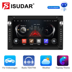 T75/T10C/T10M Android 14 For VW/Volkswagen/GOLF/POLO/TRANSPORT T5/Passat B5/SHARAN/Bora - 7 inch 1024*600P Car Radio -VW0701 - ISUDAR Official Shop