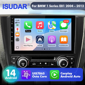 Upgrade from T72 - T75 series Android 14 UIS7865 Car Radio For BMW 1 Series E81 - ISUDAR Official Shop