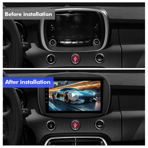 Upgrade from T72 - T75 series Android 14 UIS7865 Car Radio For Fiat 500X 2014-2019