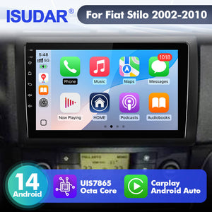 Upgrade from T72 - T75 series Android 14 UIS7865 Car Radio For Fiat Stilo 2002-2010