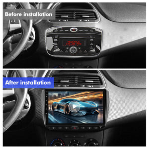 Upgrade from T72 - T75 series Android 14 UIS7865 Car Radio For Grande punto evo/ Fiat Linea/2012-2018