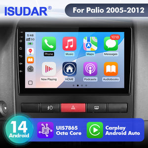 Upgrade from T72 - T75 series Android 14 UIS7865 Car Radio For Fiat Palio 2005-2012