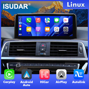 ISUDAR 10.25 inch Linux touch screen Wireless Carplay and Android Auto for BMW 1 2 Series NBT system F20/F21/F22 2013-2015