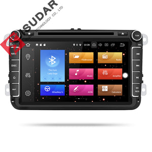 ISUDAR 2 Din Auto radio Android 9 Octa core For Skoda/Seat/Volkswagen/VW/Passat b7/POLO/GOLF - ISUDAR Official Store