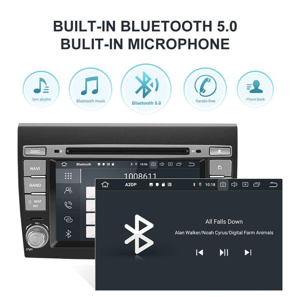 PX6 Auto Radio For Fiat