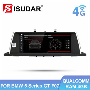 Isudar Android 10 Auto radio For BMW For 5 Series F07 GT 2009-2016 CIC NBT System - ISUDAR Official Store