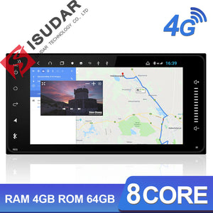 ISUDAR H53 2 Din Android Car Radio For Toyota/Corolla/Altis/RAV4/CAMRY - ISUDAR Official Store