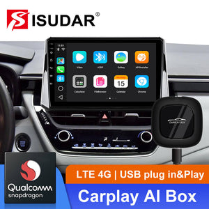 ISUDAR Wireless Carplay Retrofit Kit Décodeur pour Peugeot & Citroen  Picasso DS4 DS3 308 508 208
