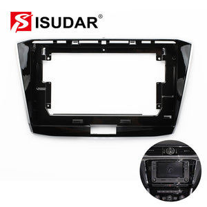 ISUDAR Car Radio Fascias Frame For For VW/Passat b8 Magotan Stereo Plastic Panel