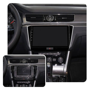 ISUDAR Car Radio Fascias Frame For For VW/Passat b8 Magotan Stereo Plastic Panel