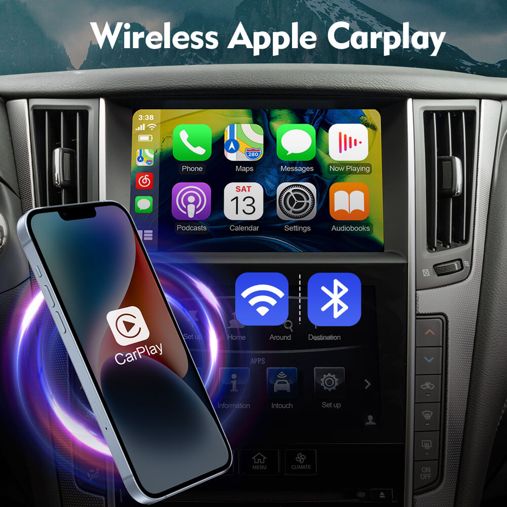 ISUDAR Wireless Apple Carplay For Volvo - カーオーディオ