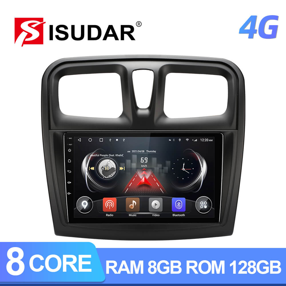 Car Radio For Renault Clio 3 2005 - 2014 Android Multimedia Video Player  Carplay Navigation Gps Qled Touch Screen Auto Stereo 4g