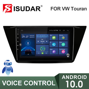 IPS TFT screen Android Autoradio For VW/Volkswagen/TOURAN 2016 Stereo Receiver Car Radio with Screen CANBUS DSP - ISUDAR Official Store