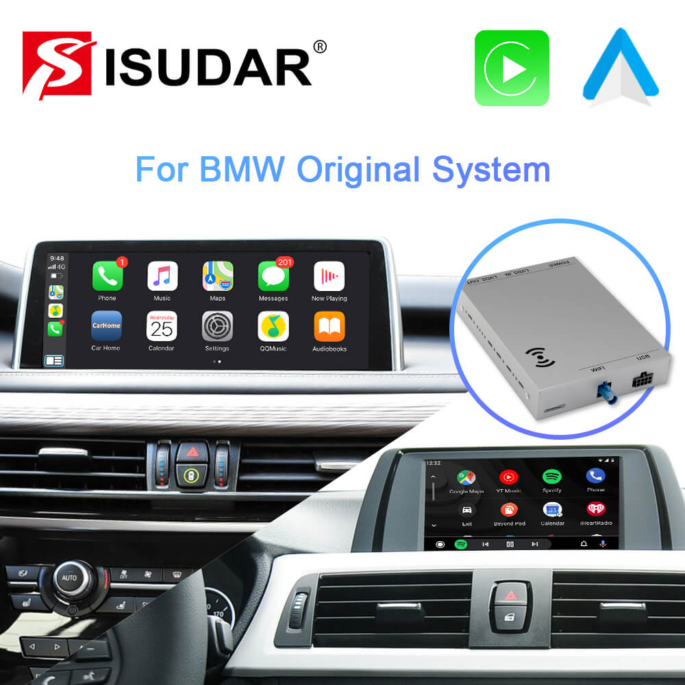 Presidents Day Sale : Apple CarPlay for 2009-2020 BMW X6 | Wireless & Wired  | CarPlay & Android Auto Upgrade Module / Adapter