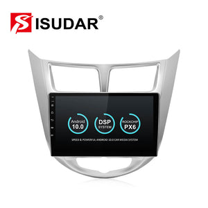 ISUDAR Android 10 4g Auto Radio For Hyundai/Solaris/Verna 2010-2016 - ISUDAR Official Store