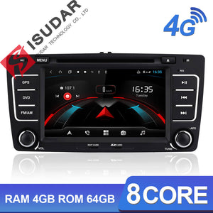 ISUDAR H53 2 Din Android Car Radio For SKODA/Yeti/Octavia 2009-2012 - ISUDAR Official Store