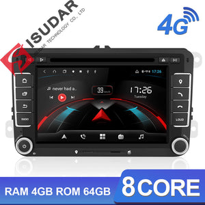 ISUDAR H53 2 Din Android Car Radio For VW/Octavia/Seat/Leon - ISUDAR Official Store