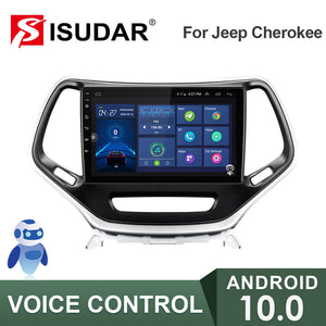 ISUDAR V57S Voice control 2 Din Android 10 Car Radio For Jeep Cherokee 5 KL 2014-2018 - ISUDAR Official Store
